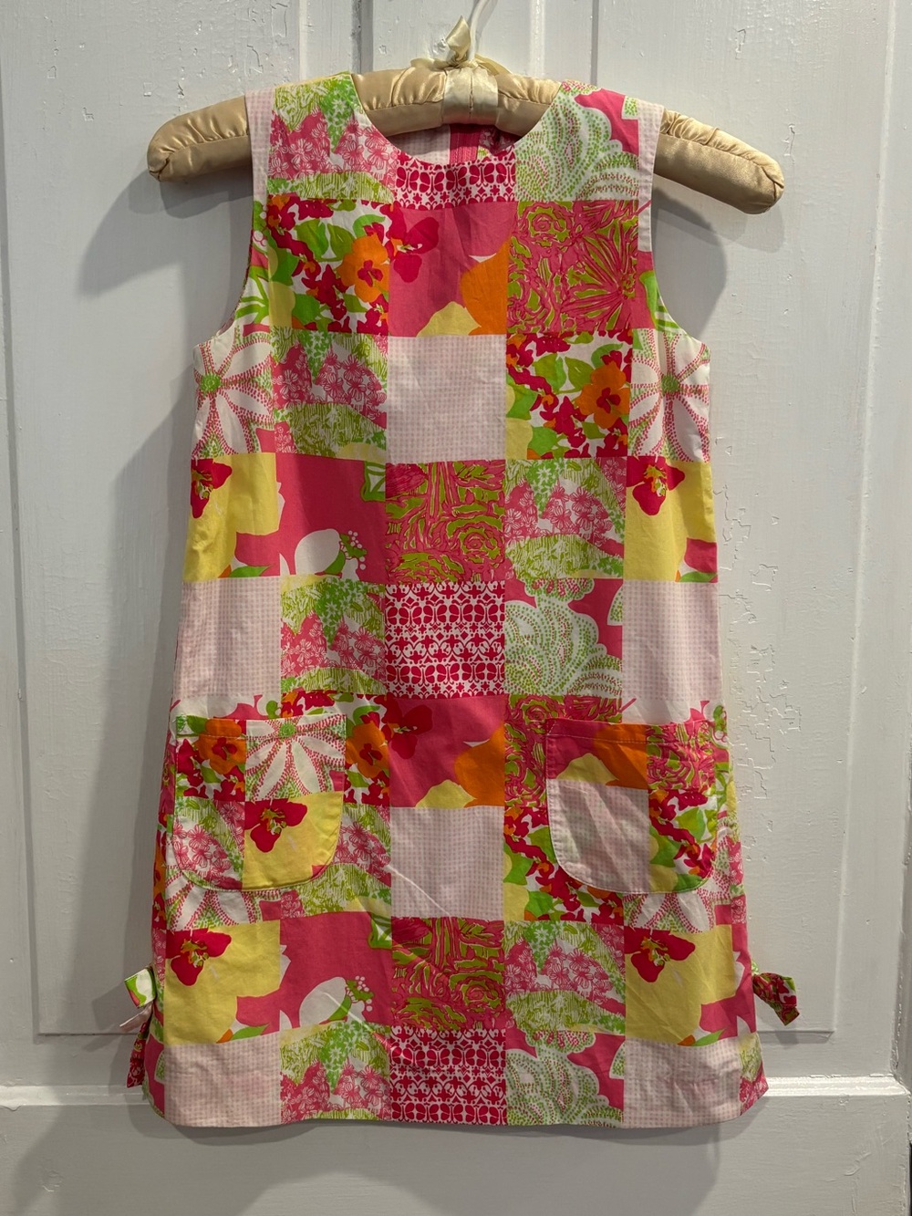 Sweet Pink Patchwork Lilly Pulitzer Dress
